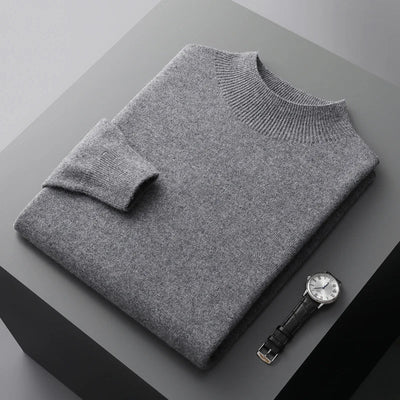 Casual Wool Crew Neck Sweater