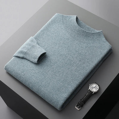 Casual Wool Crew Neck Sweater