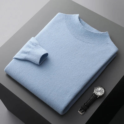 Casual Wool Crew Neck Sweater