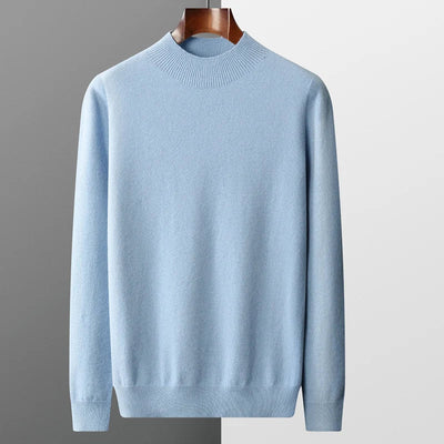 Casual Wool Crew Neck Sweater