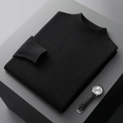 Casual Wool Crew Neck Sweater