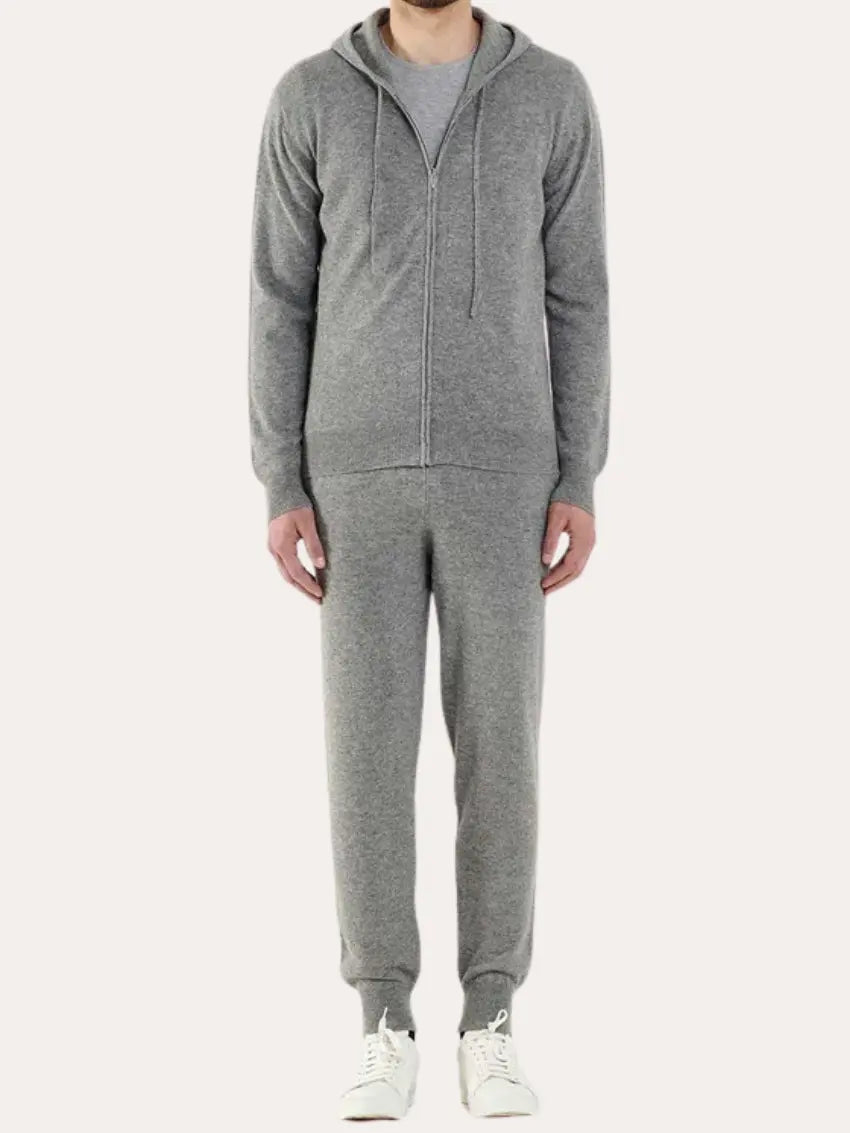 Men's Cashmere Zip Vest-3
