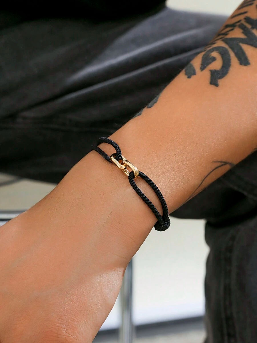 Geometric Handmade Braid Bracelet