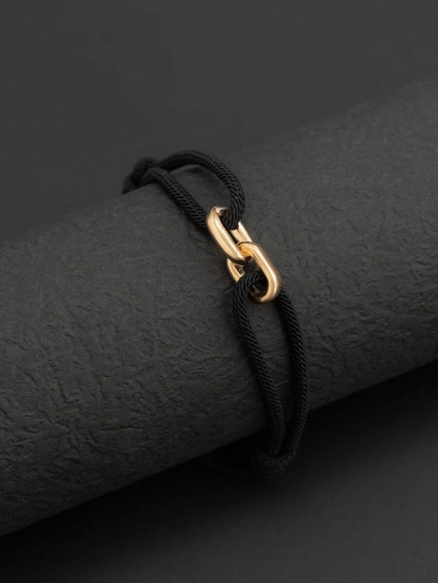 Geometric Handmade Braid Bracelet