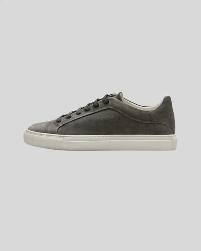 Leather Oxford Sneakers-1