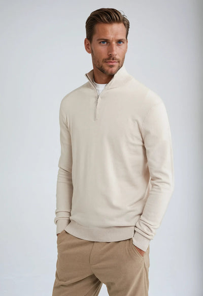 Variant image for Essential Half Zip Sweater-1
