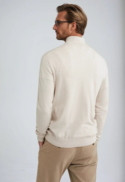 Essential Half Zip Sweater-2
