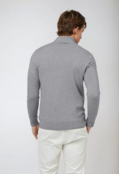 Men's Half Zip Sweater-2