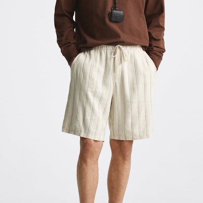 Italian Linen Casual Summer Shorts