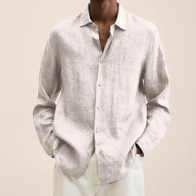 Italian Linen Long-Sleeve Shirt