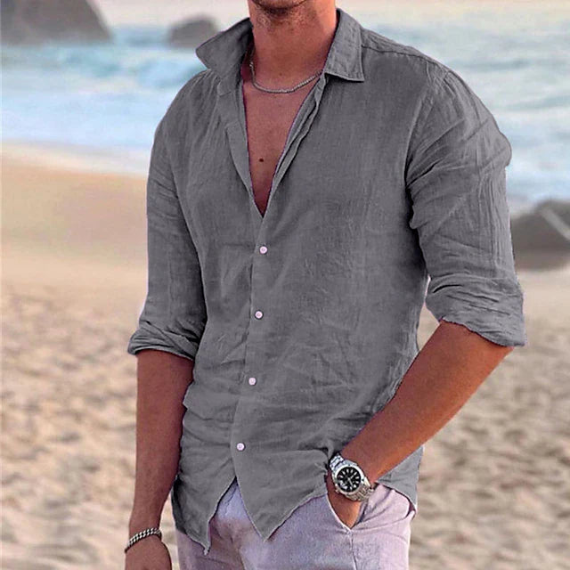Italian Linen Relaxed Fit Shirt