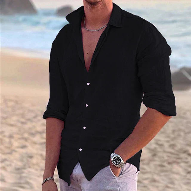 Italian Linen Relaxed Fit Shirt