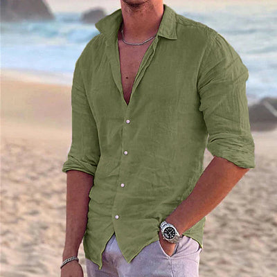 Italian Linen Relaxed Fit Shirt