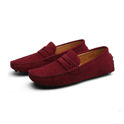 Italian Suede Casual Loafers