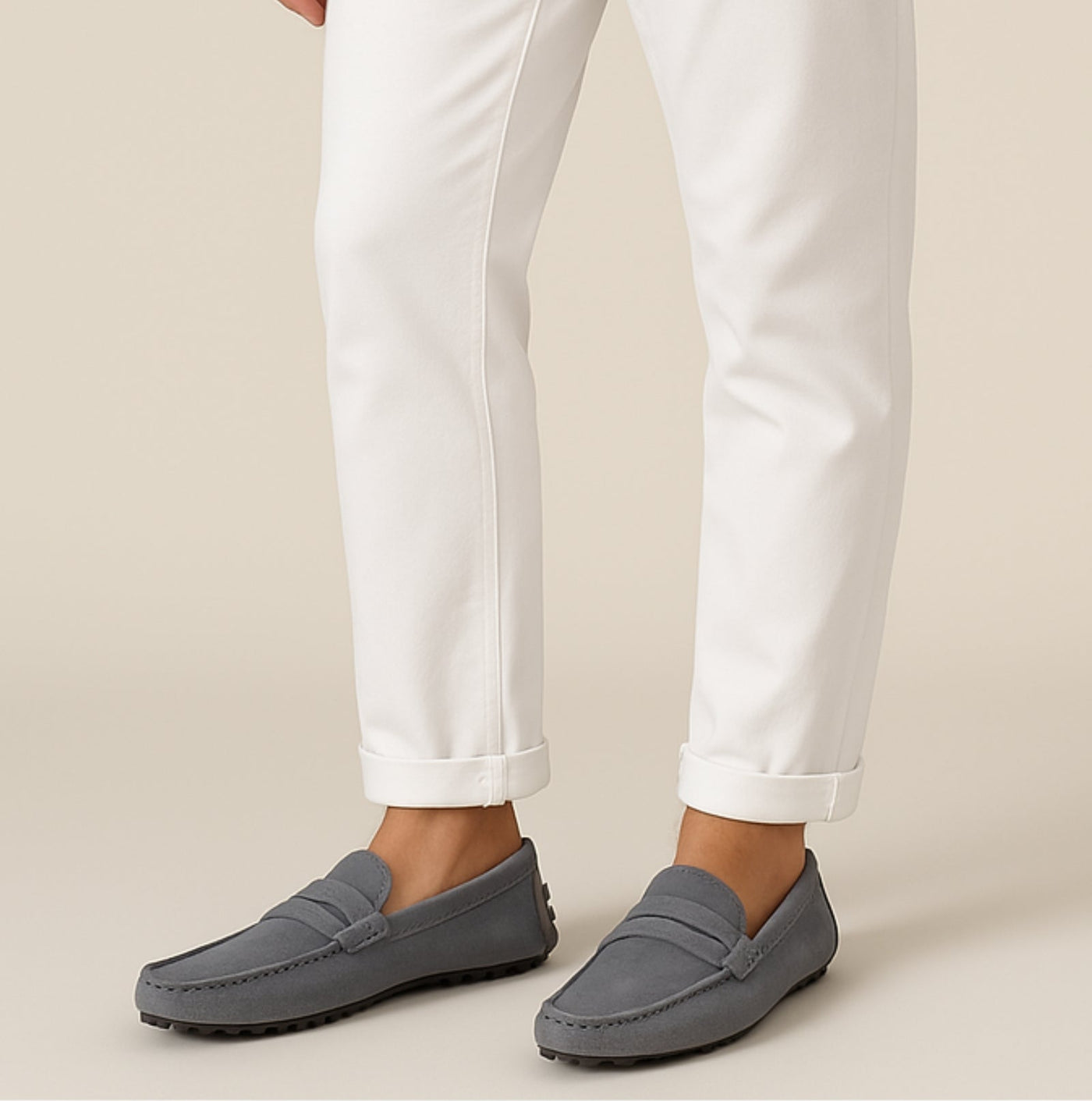 Italian Suede Casual Loafers