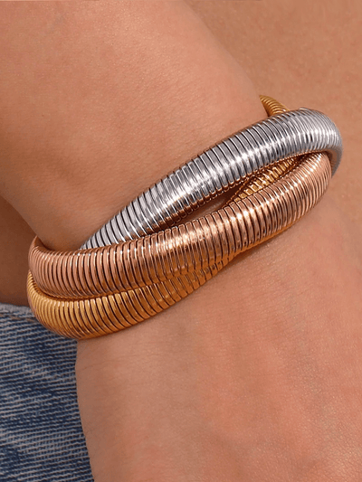 Bracelet grand serpent 3 Mixte