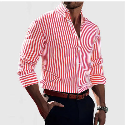 Kai - Old Money Striped Shirt
