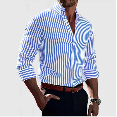 Kai - Old Money Striped Shirt