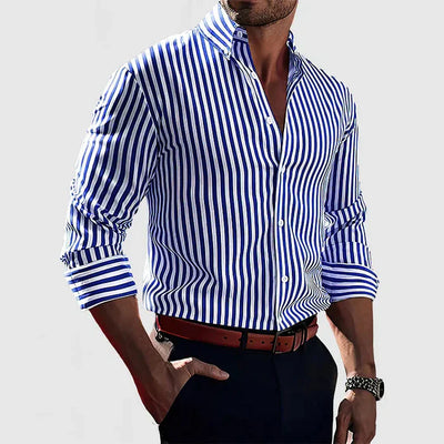 Kai - Old Money Striped Shirt