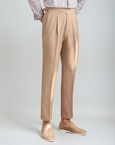 Variant image for Pleated Khaki Pants-1