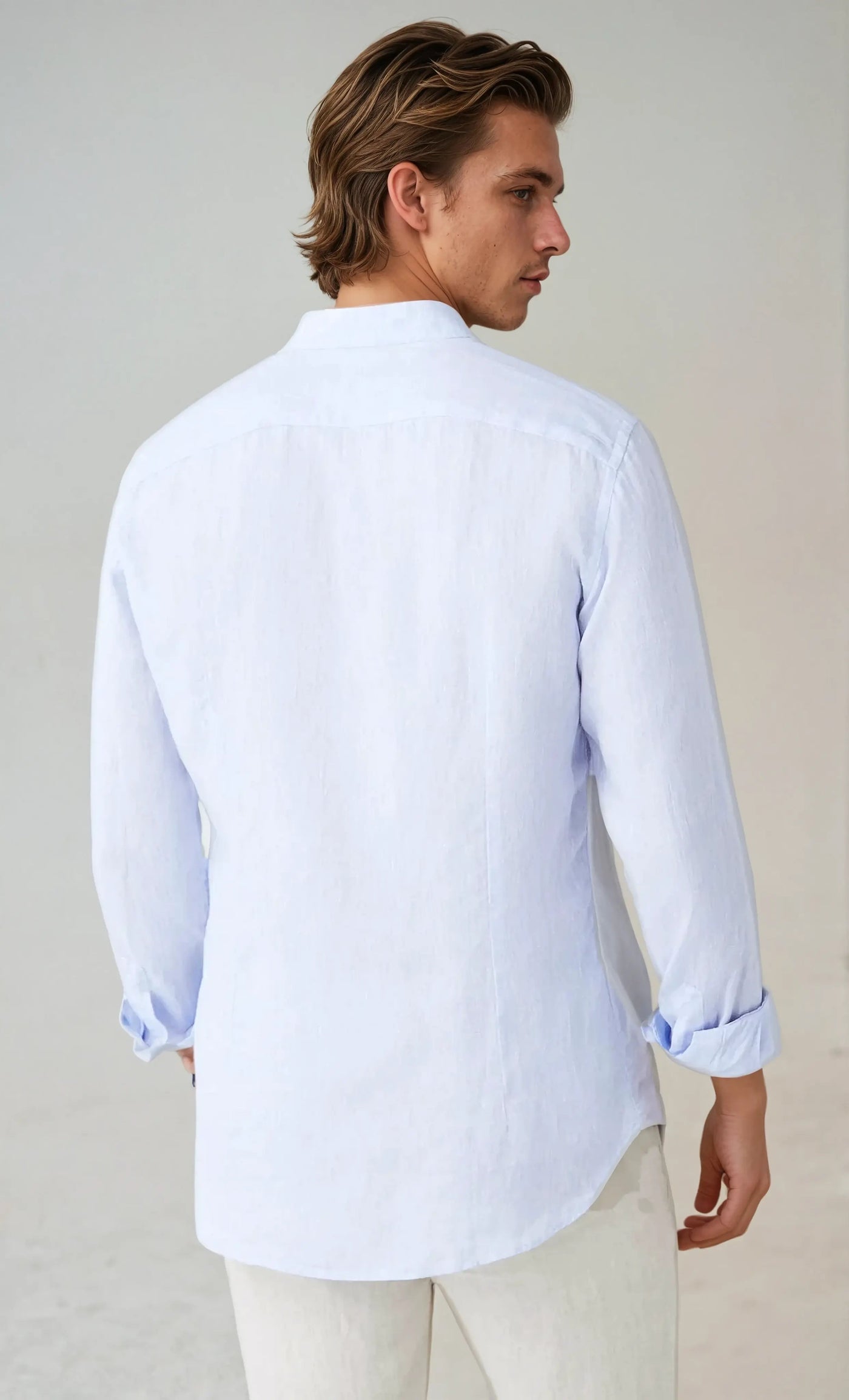 Men's Linen Shirt-2