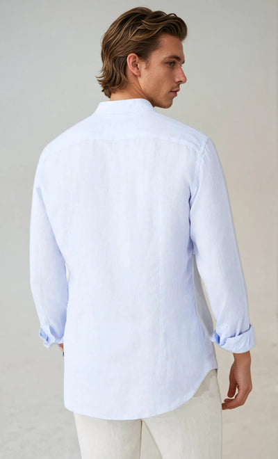 Men's Linen Shirt-2