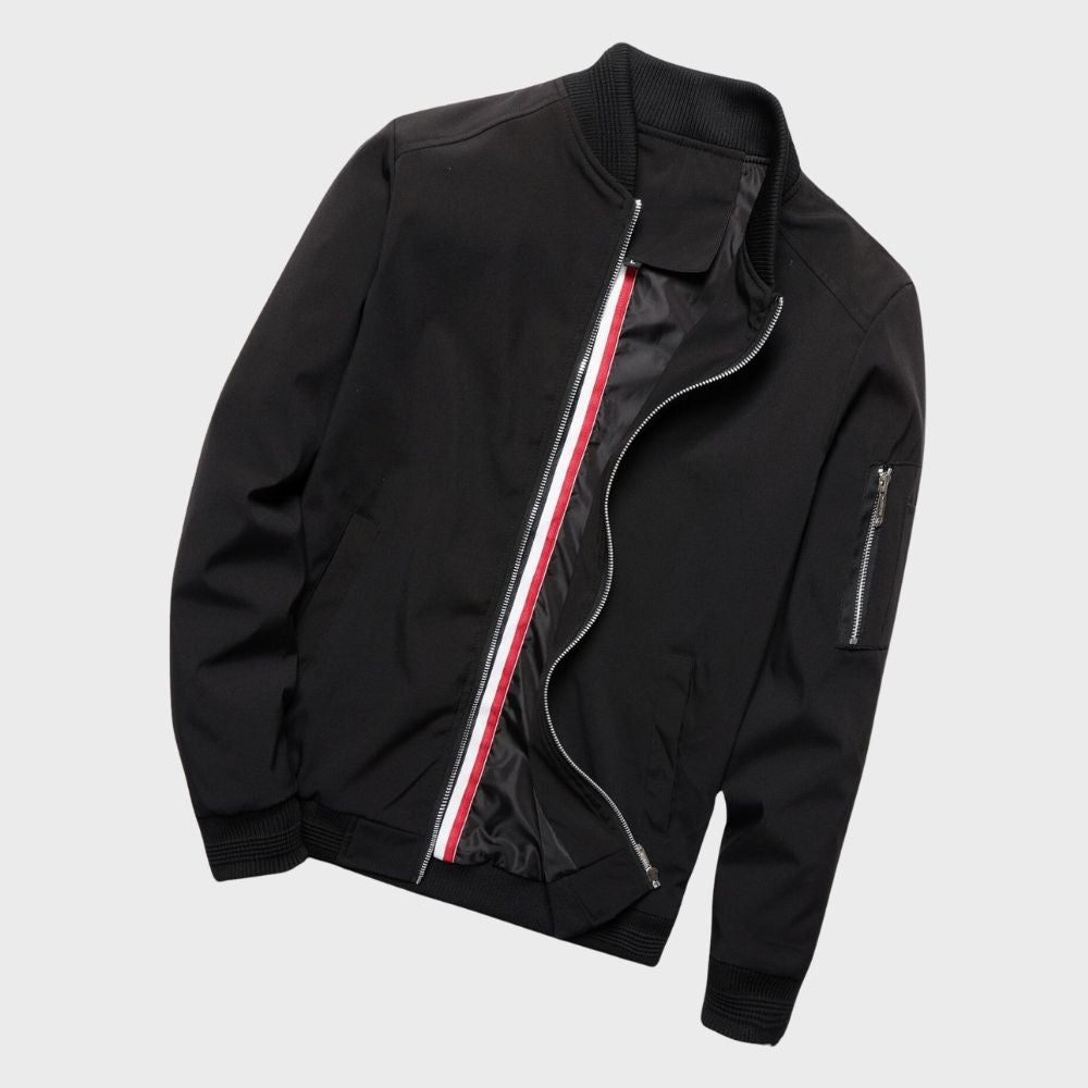 Lightweight Slim Fit Bomber Jacket