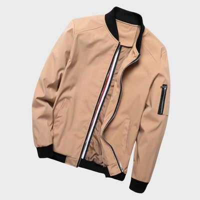Lightweight Slim Fit Bomber Jacket