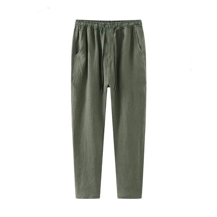 Muhammad - Linen Ankle Pants