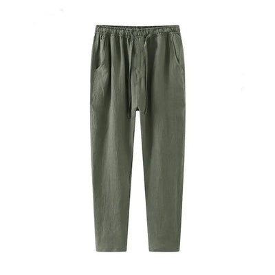 Muhammad - Linen Ankle Pants