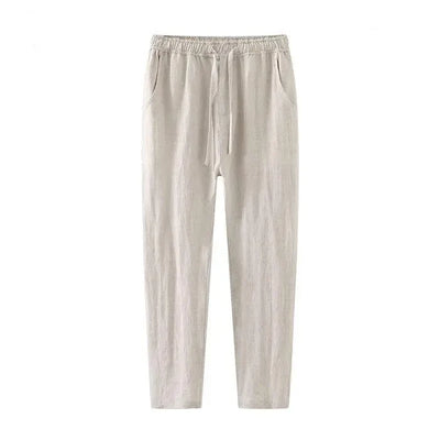 Muhammad - Linen Ankle Pants