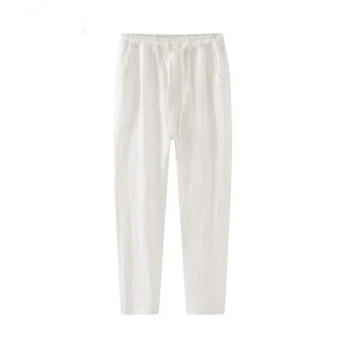 Muhammad - Linen Ankle Pants