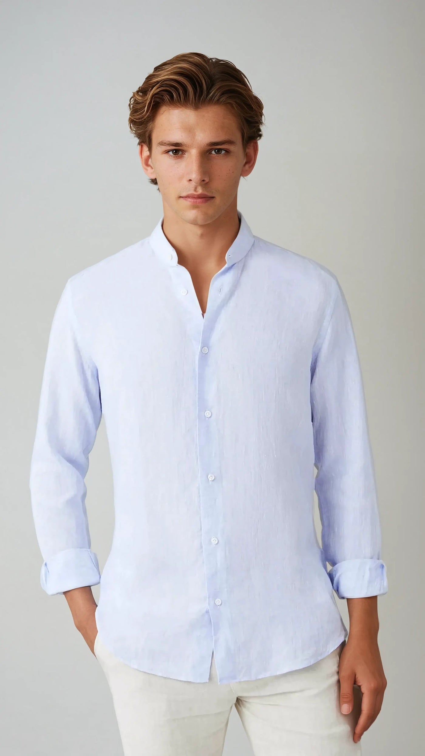 Variant image for Men's Linen Shirt-1