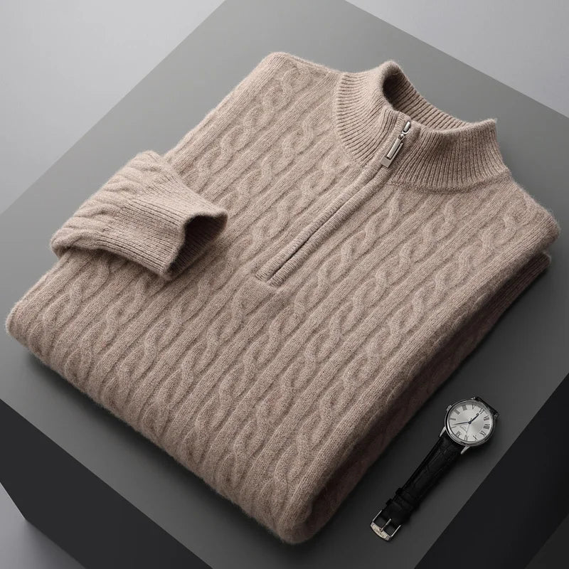 Luxurious Tailored Sweater for Men
