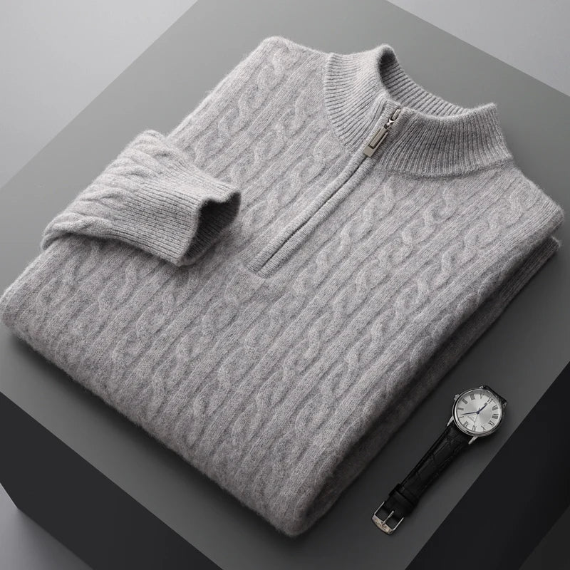 Luxurious Tailored Sweater for Men