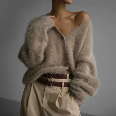 Women's Wool Knit Cardigan