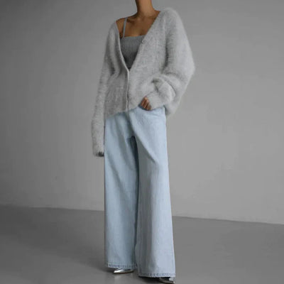 Women's Wool Knit Cardigan
