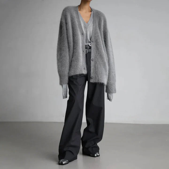 Women's Wool Knit Cardigan