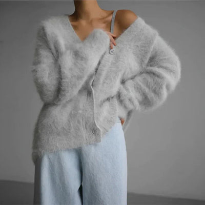 Women's Wool Knit Cardigan
