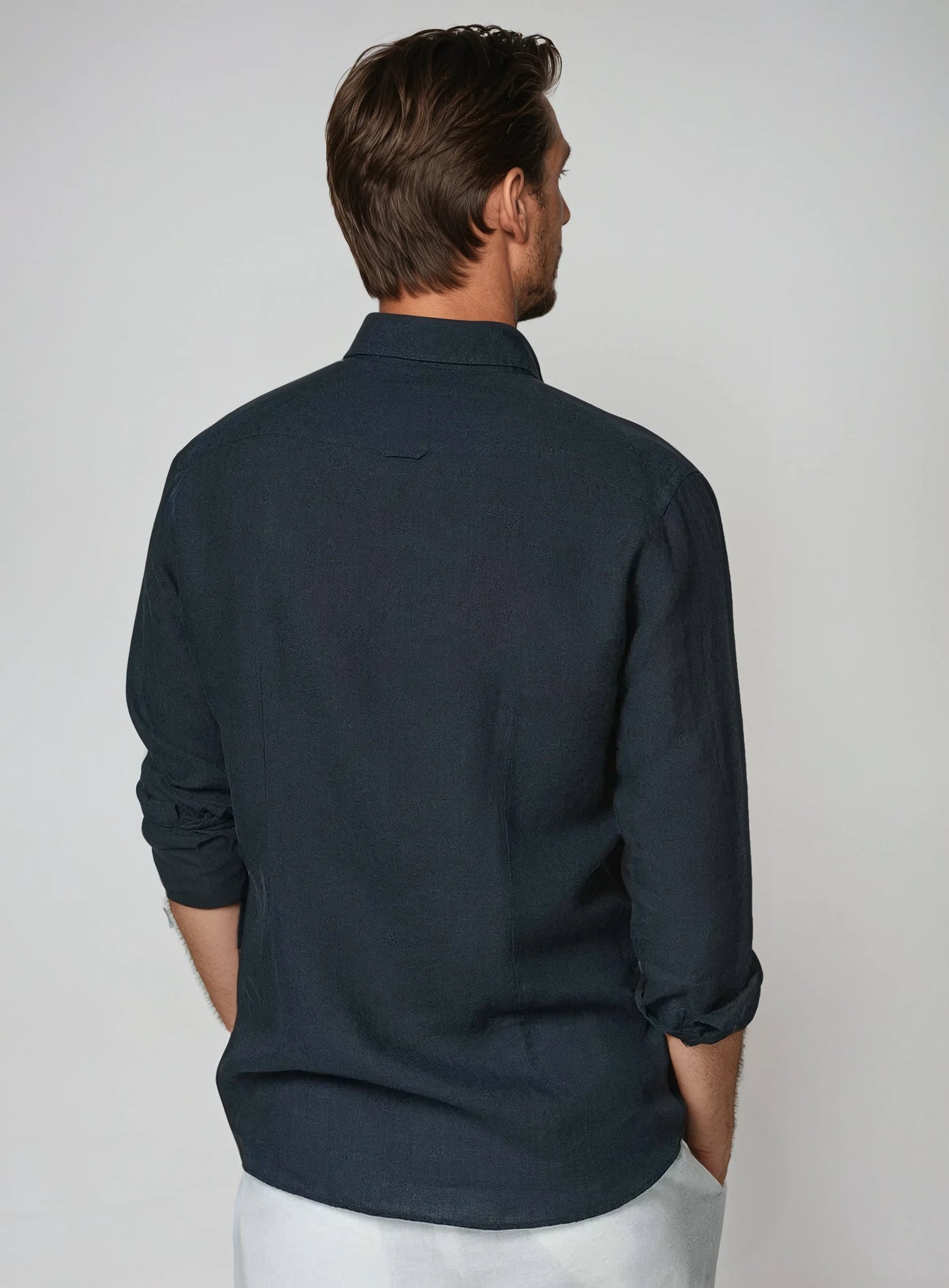 Men's Linen Shirt-2
