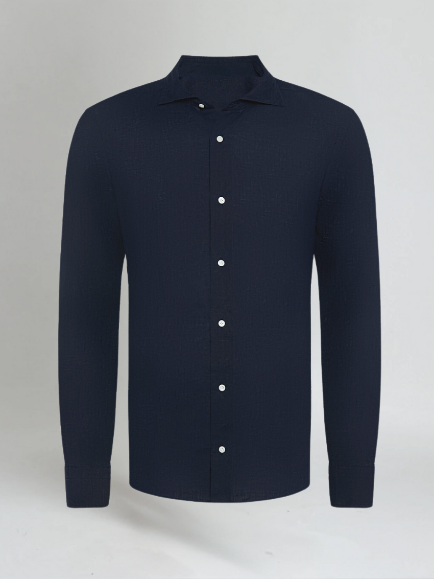 Men's Linen Shirt-4