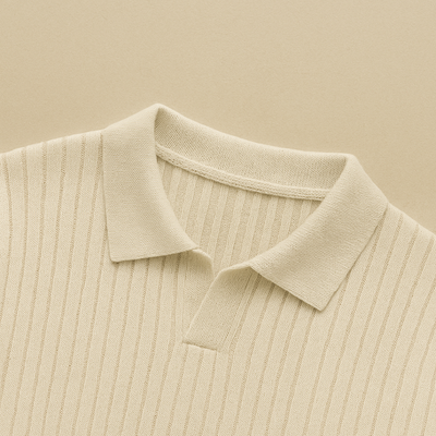 Elegant Knitted Summer Polo