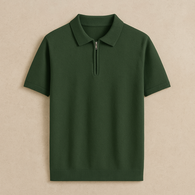 Lennox - Knitted Summer Polo Shirt