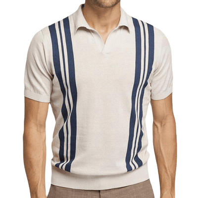Oscar - Striped Polo Shirt