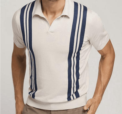 Oscar - Striped Polo Shirt
