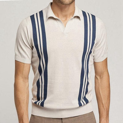 Oscar - Striped Polo Shirt