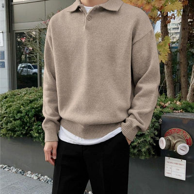 Men's Cardigan Sweater-1