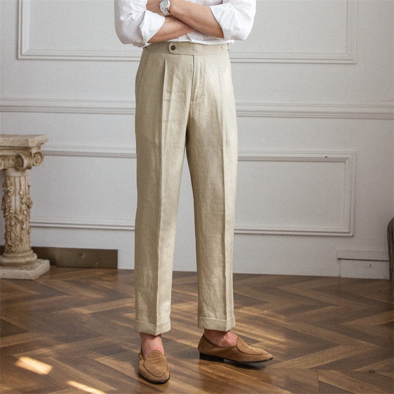 Edward - High Waisted Tailored Pants