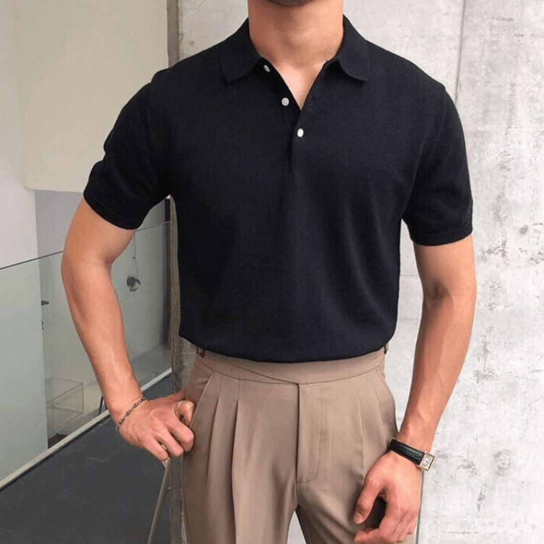 Variant image for Men's Long Sleeve Polo Shirt-13