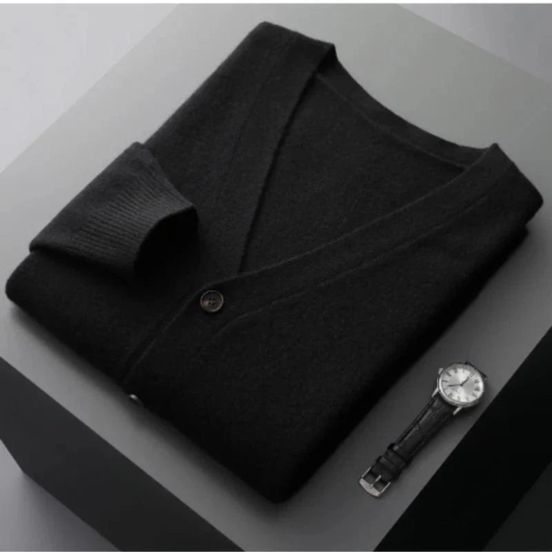 Variant image for Men's Cardigan Sweater-19